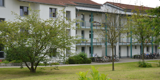 three-story dorm on the campus of tu dortmund