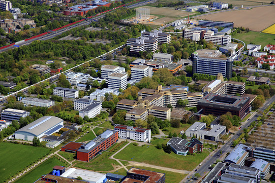 Aerial photograph of Campus North