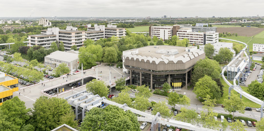 Central Library from above