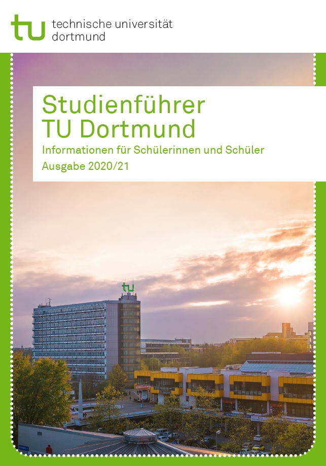 Cover von der Broschüre Studienführer Ausgabe 2020/21