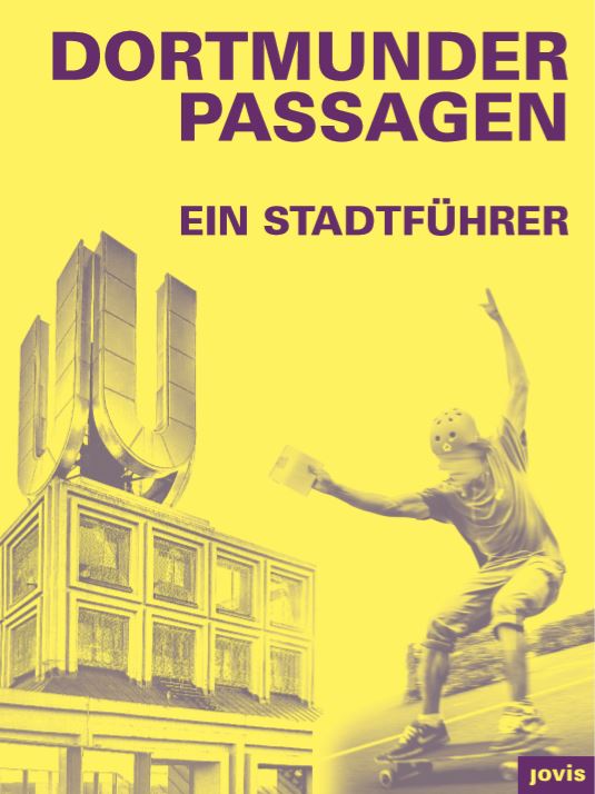 Das Cover des neuen Stadtführers zeigt einen Skater und den Turm des Dortmunder U