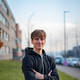 Foto eines lächelnden Studenten
