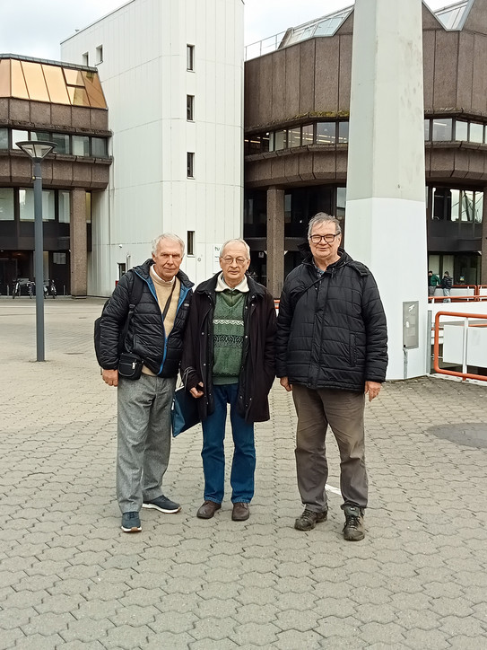 Portrait Kidalov, Georgy und Yuriy Portrait von drei Männern