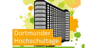 Hochschultage Das Logo der Dortmunder Hochschultage zeigt ein animiertes Bild der Mathetowers