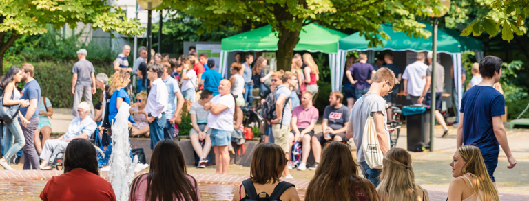 Sommerfest Head Menschen auf dem Sommerfest 2018