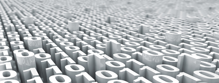 binary numbers Zeros and ones animated