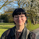 Portrait von der Studentin Anna Privalov unter freiem Himmel auf dem Campus der TU Dortmund