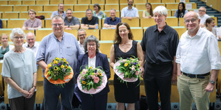 Group photo with the newly elected vice presidents.