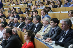 Publikum im Hörsaal