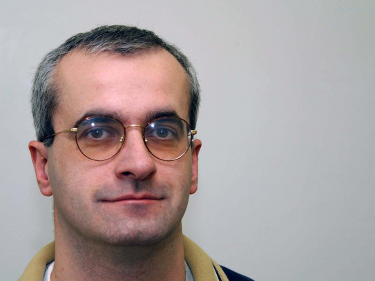 Manfred Bayer Altes Porträtfoto von Manfred Bayer