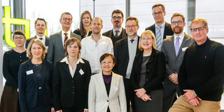 Gruppenbild der neuen Professorinnen und Professoren