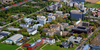 Luftaufnahme des Campus Nord