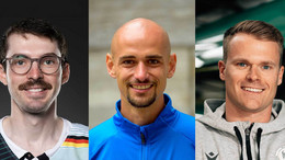 Collage aus Porträtfotos von Jonas Wiesen, Hendrik Pfeiffer und Alexander Weihe