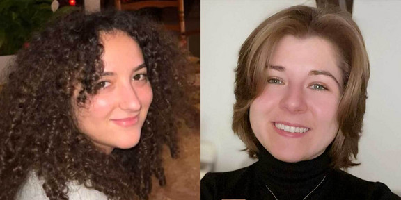 Lisa Discher und Sophia Strobel Porträtfoto von zwei Frauen.