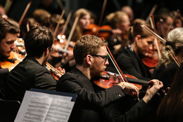 Akademische Jahresfeier Geiger des Dortmunder Studentenorchesters