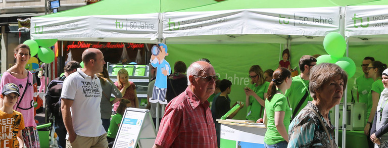 DORTBUNT 2018 TU Dortmund Stand 2018 bei DORTBUNT
