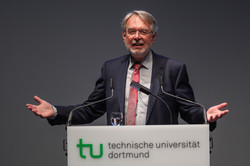 Man at lectern