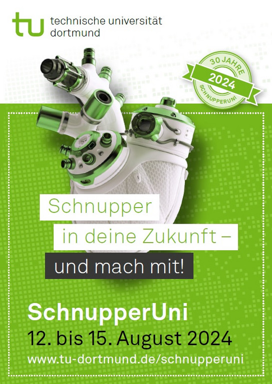 Flyer von der Veranstaltung Schnupper Uni