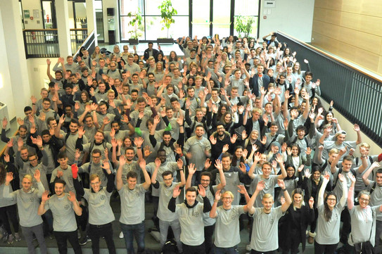BCI Erstsemesterstudenten Begrüßung