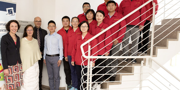 Chinesische Gruppe Gruppenfoto