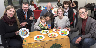 Gruppenfoto während des Eltern-Cafes