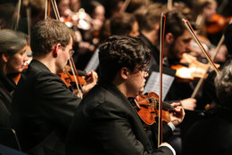 Akademische Jahresfeier Geiger des Dortmunder Studentenorchesters