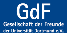 Logo der Gesellschaft der Freunde der Universität Dortmund e.V.