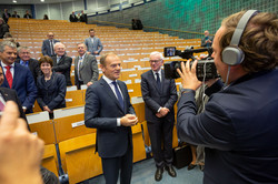 Fotografen Fotografen bei einer Veranstaltung im Audimax