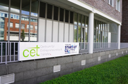 Mai Außenansicht des CET-Gebäudes