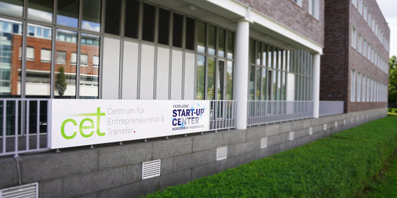 Außenansicht des CET-Gebäudes