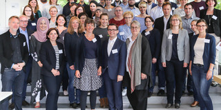 Gruppenfoto der Organisatoren des Netzwerktreffens