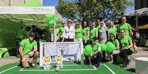 Die TU Dortmund und ihre Fußballroboter.
