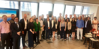 Gruppenbild beim internationalen Expertenforum in New York.