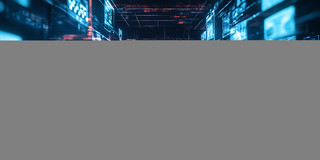 Foto: KI-generierter Cyber Raum