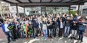 Gruppenfoto Jungen beim Boys'Day