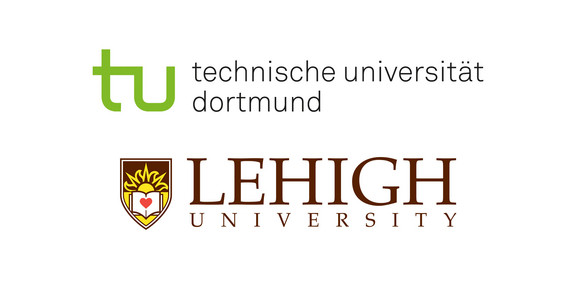 Das Logo der TU Dortmund und das Logo der Lehigh University