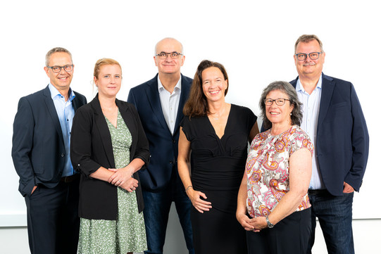 Photo of the members of the Rectorate of TU Dortmund University