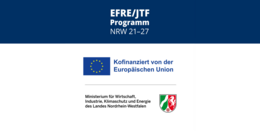 Logos von EFRE, EU und NRW