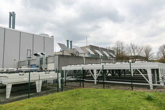 Ein Blockheizkraftwerk auf dem Campus der TU Dortmund