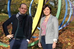 Prof. Selma Saidi und Prof. Timm Faulwasser Prof. Selma Saidi und Prof. Timm Faulwasser