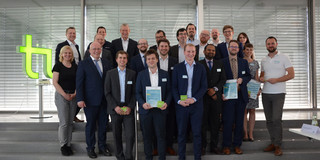 Gruppenfoto der ausgezeichneten Forscher.