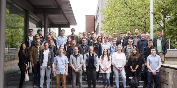 Gruppenfoto der neuen Auszubildenden