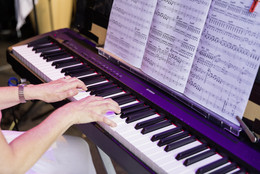 Klavier Pianist am Klavier