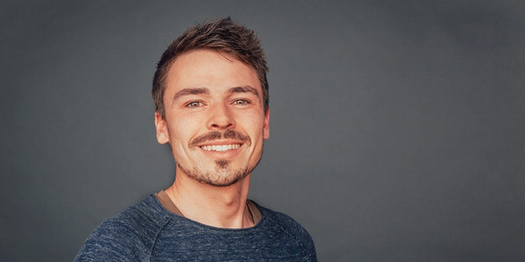 Jasper Gruson Portrait eines Mannes
