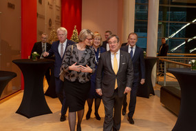 The honorary guests on their way to the Konzerthaus