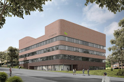 Digitized design of the research building