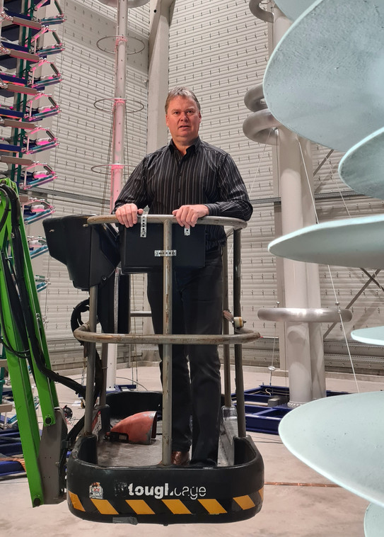 HGÜ-Testzentrum Mann im HGÜ-Testzentrum