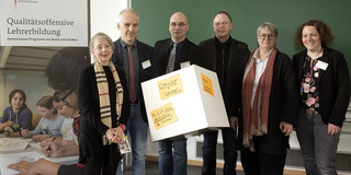 Gruppenfoto der Verantwortlichen des Workshops zum Thema „Schule für alle“