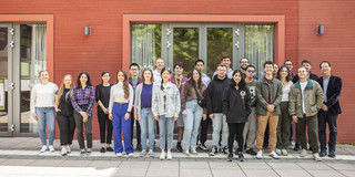 The participants of the International Summer Program with the organizers.
