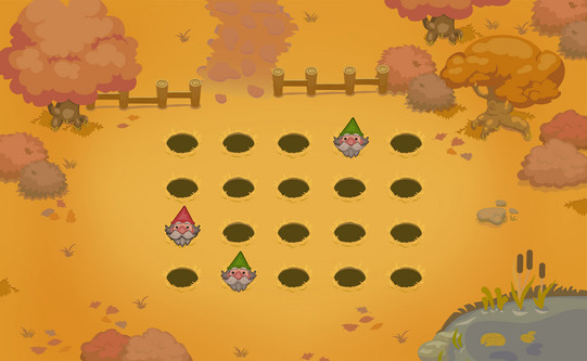 Screenshot MATS-App Screenshot der MATS-App, die ein Mini-Spiel zeigt